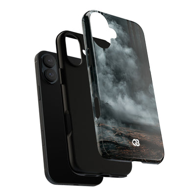 Shadowed Pine Mist · Tough Phone Case for iPhone · Black