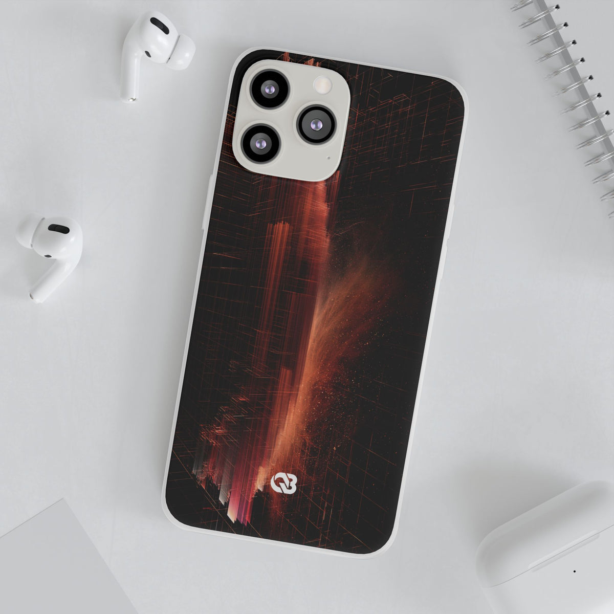 Luminous Monolith · Lite Phone Case for iPhone ·  Black