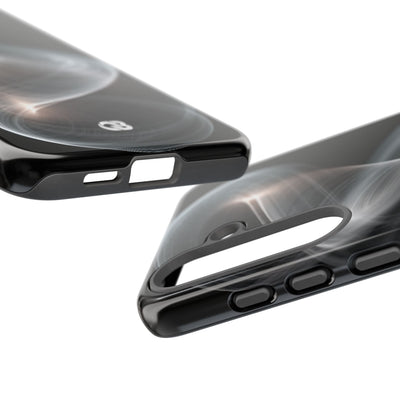 Luminous Vortex · Tough Phone Case for Samsung · Black