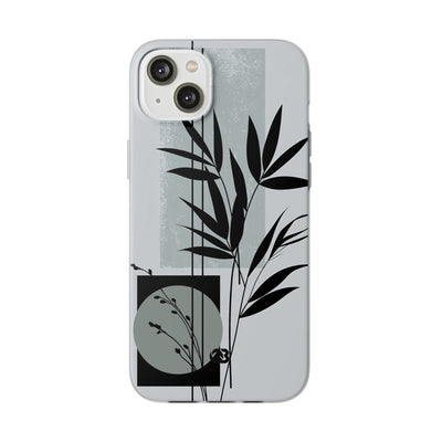 Grey Lite Phone Case for iPhone - Sage Bamboo Noir