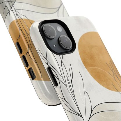 Orange Halo iPhone 15 Plus Case - Tough+