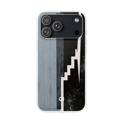 Grey Lite Phone Case for iPhone - Industrial Concrete Void