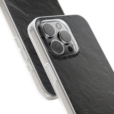 Black Lite Phone Case for iPhone - Raw Obsidian Slate
