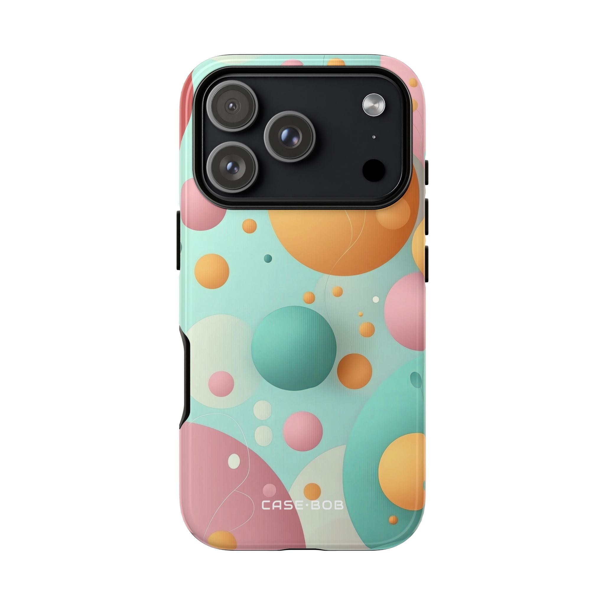 Pastel Circles iPhone 17 Pro Case - Tough - CASE•BOB