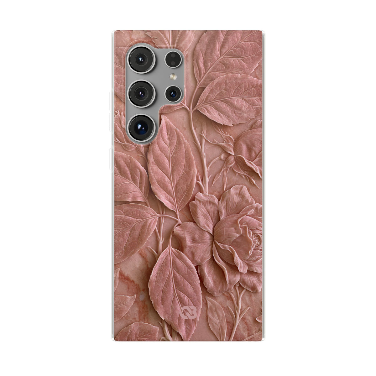 Blush Rose Relief · Lite Phone Case for Samsung · Pink