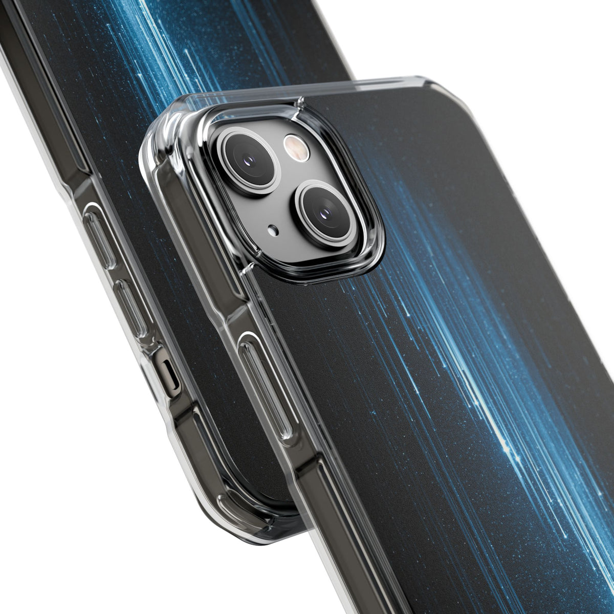 Nocturnal Cascade · Clear Impact Magnetic Phone Case for iPhone ·  Black