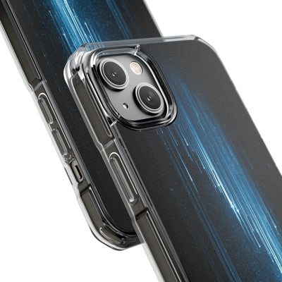 Nocturnal Cascade · Clear Impact Magnetic Phone Case for iPhone ·  Black