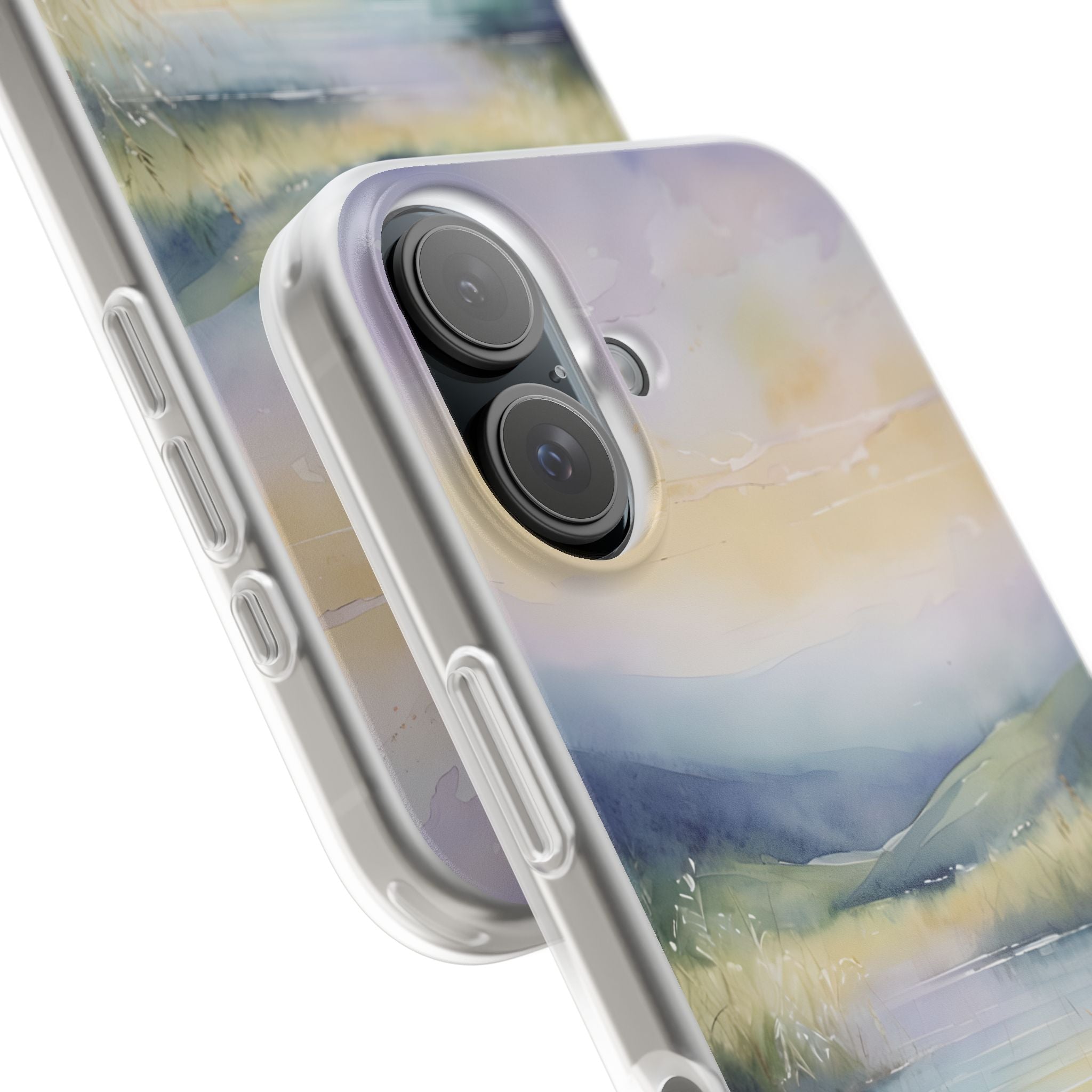 Pastel Shore Drift · Soft Case na iPhone