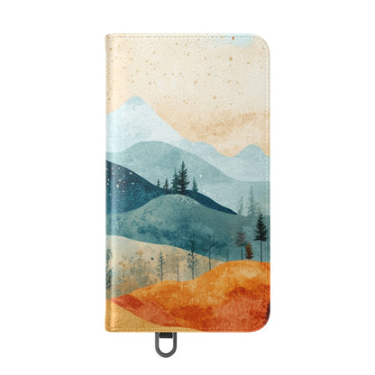 Blue Ridge Moon - Samsung S24 Case - Wallet