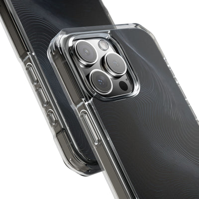 Black Impact MagSafe Phone Case for iPhone - Obsidian Ridge Flux