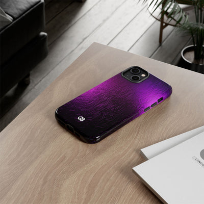 Violet Cyber Circuit · Tough Phone Case for iPhone · Purple