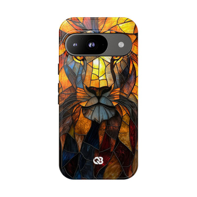 Amber Glass Lion · Tough Phone Case for Google Pixel