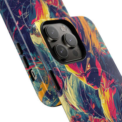 Yellow Fury iPhone 14 Pro Max Case - Tough+