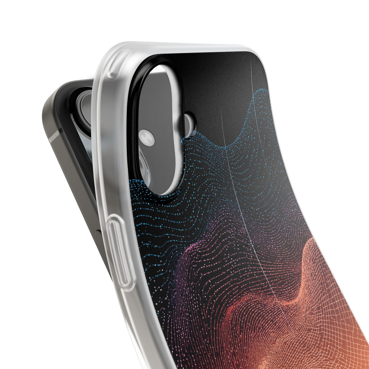 Spectral Elevation · Lite Phone Case for iPhone ·  Orange