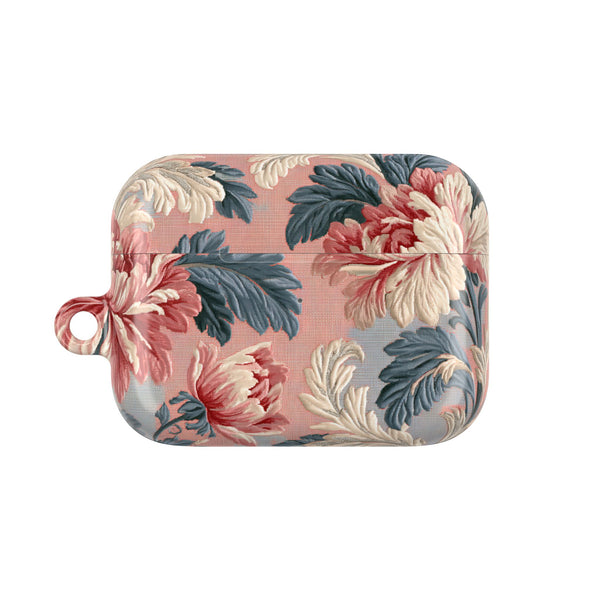 Blush Peony Jacquard · Hard Case for AirPods & AirPods Pro · Pink