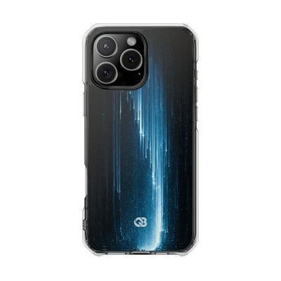 Nocturnal Cascade · Clear Impact Magnetic Phone Case for iPhone ·  Black