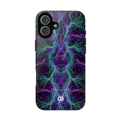 Electric Plasma Arbor · Tough Phone Case for iPhone · Purple