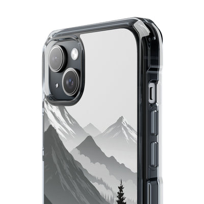 Grey Impact MagSafe Phone Case for iPhone - Granite Ridge Mist