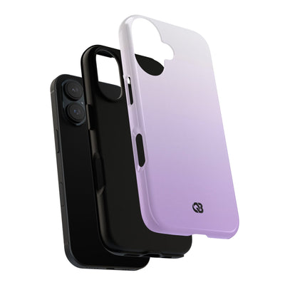 Purple Tough Phone Case for iPhone - Frosted Lavender Fade