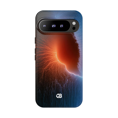 Thermal Aura Pulse · Tough Phone Case for Pixel ·  Blue