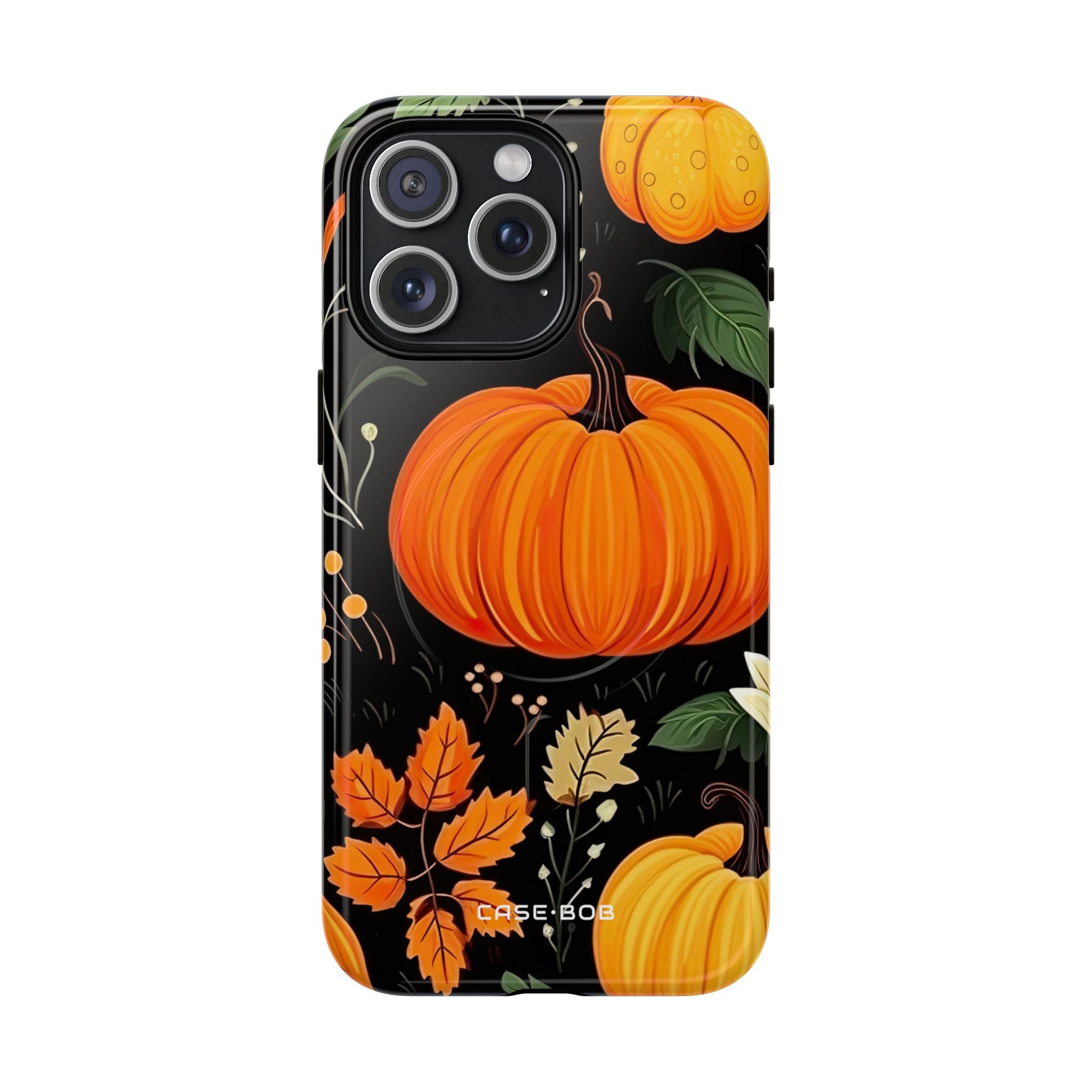 Pumpkin Glow iPhone 15 Pro Max Case - Tough+