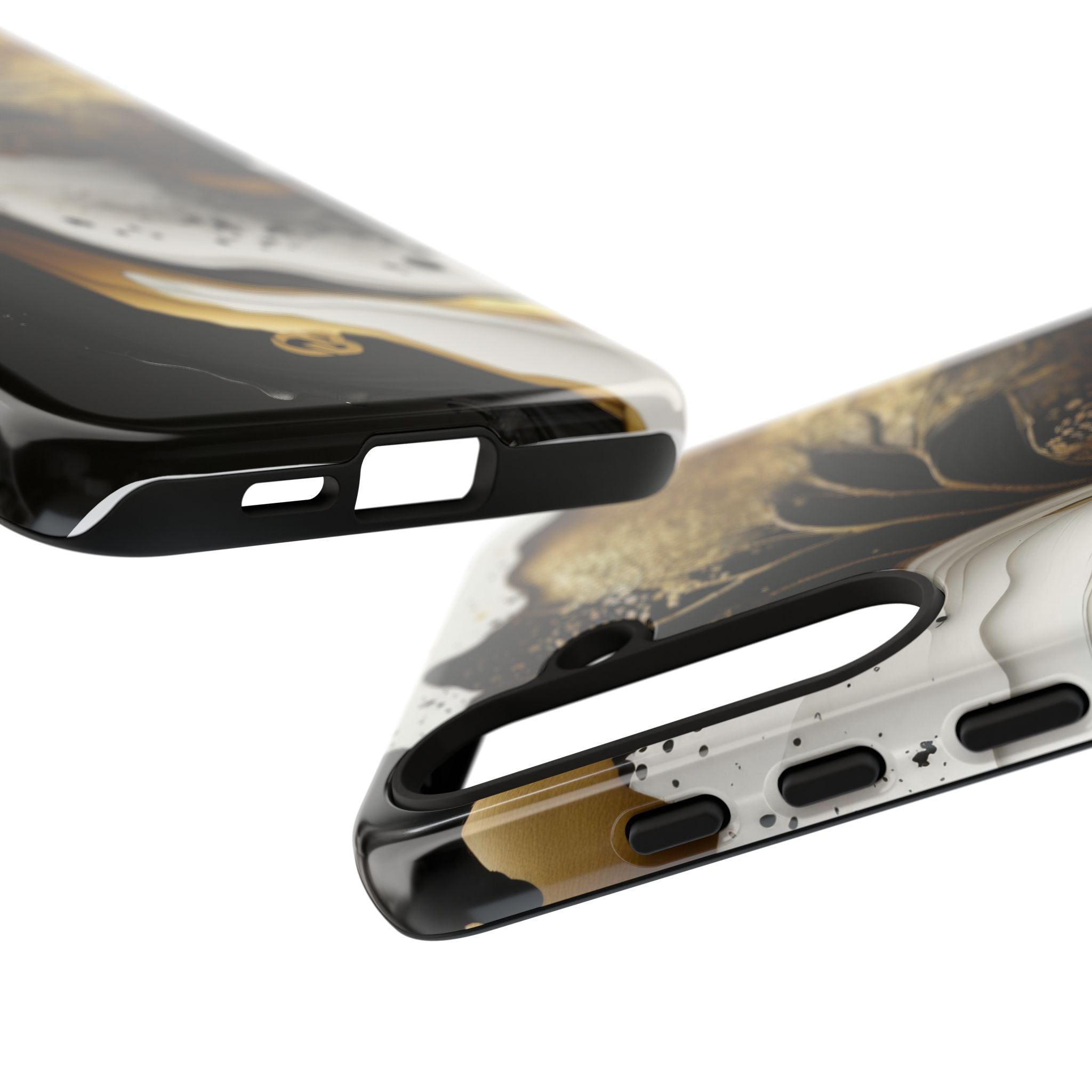 Molten Onyx Gold · Tough Coque de téléphone pour Samsung