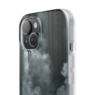 Shadowed Pine Mist · Lite Phone Case for iPhone ·  Black