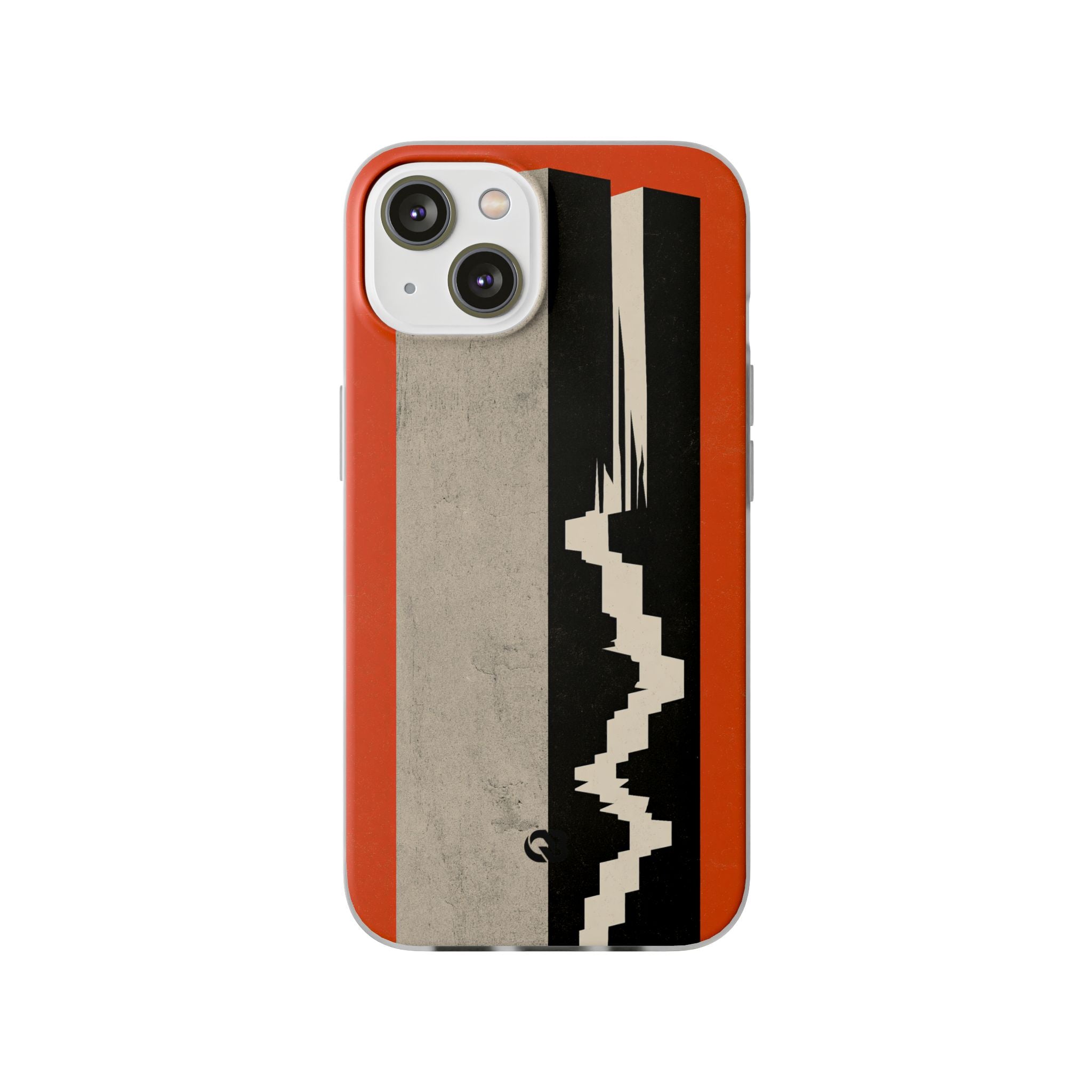 Orange Lite Phone Case for iPhone - Orange Monolith Rift