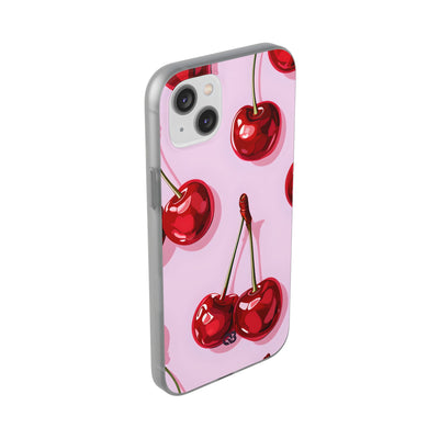 Ruby Gloss Cherry · Soft Custodia per iPhone