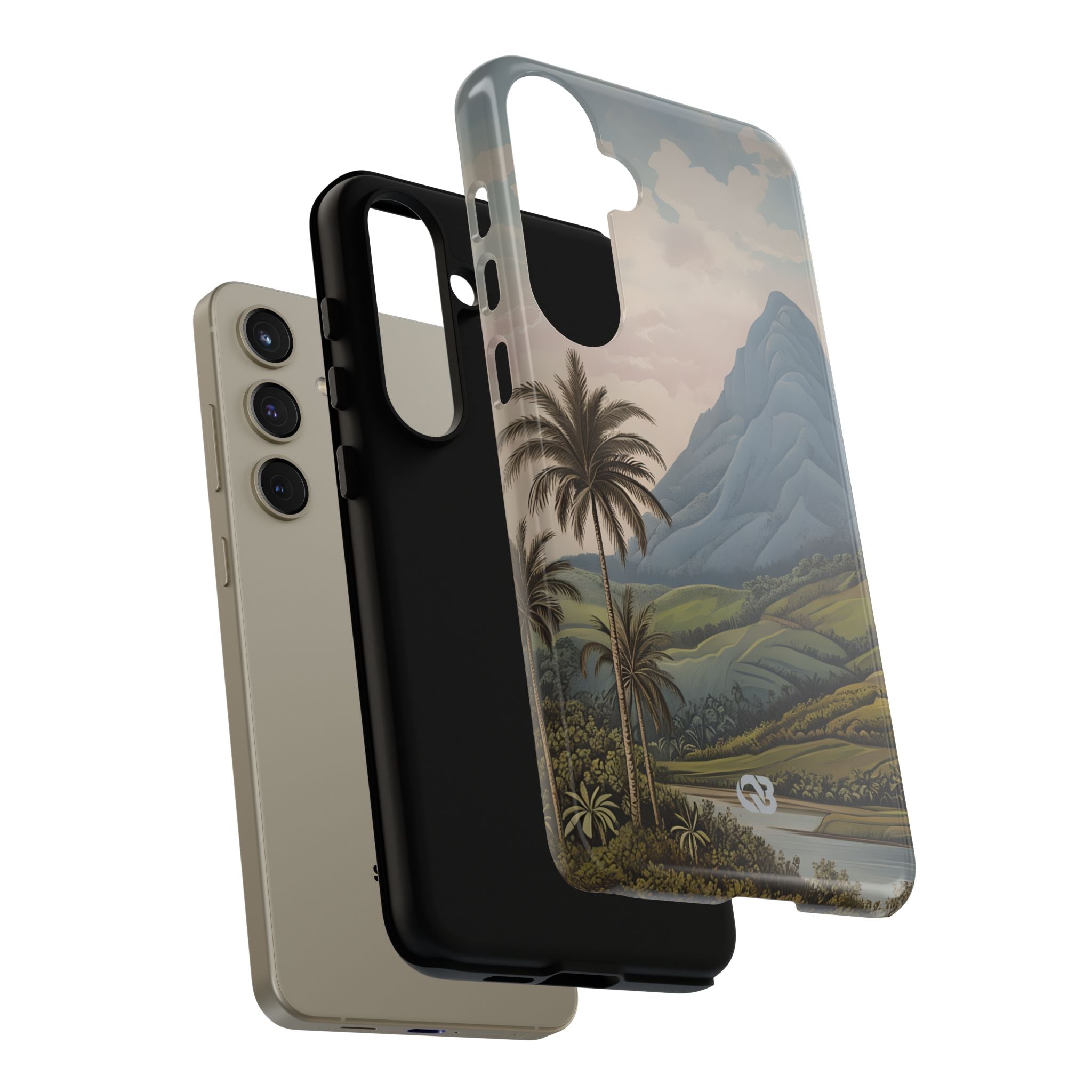 Verdant Blue Summit · Tough Mobilskal för Samsung