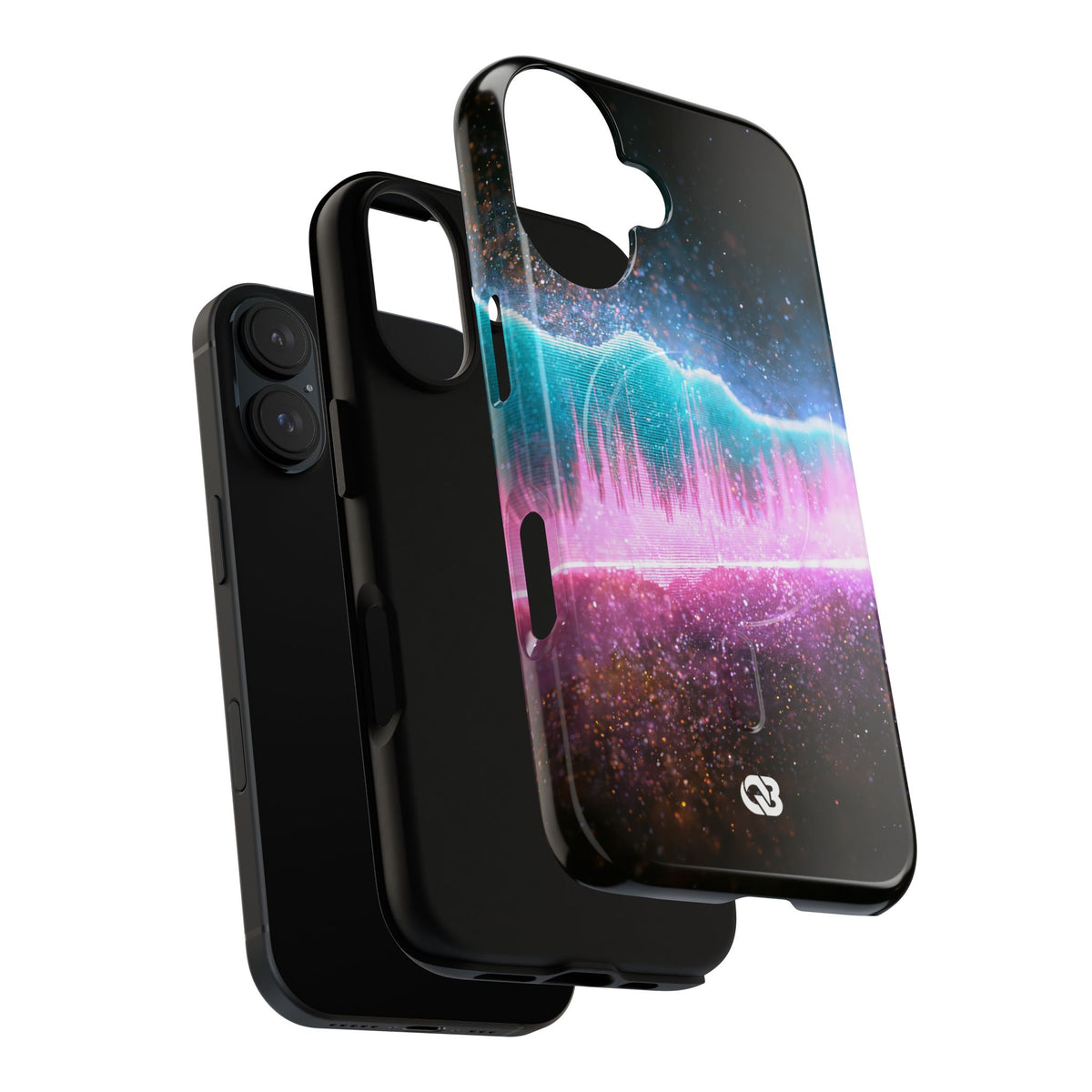 Digital Frequency · Tough 2.0 Magnetic Phone Case for iPhone · Pink
