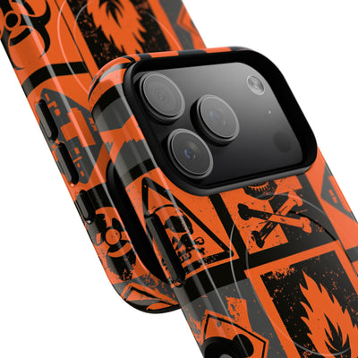 Urban Hazard · Tough 2.0 Magnetic Phone Case for iPhone · Orange