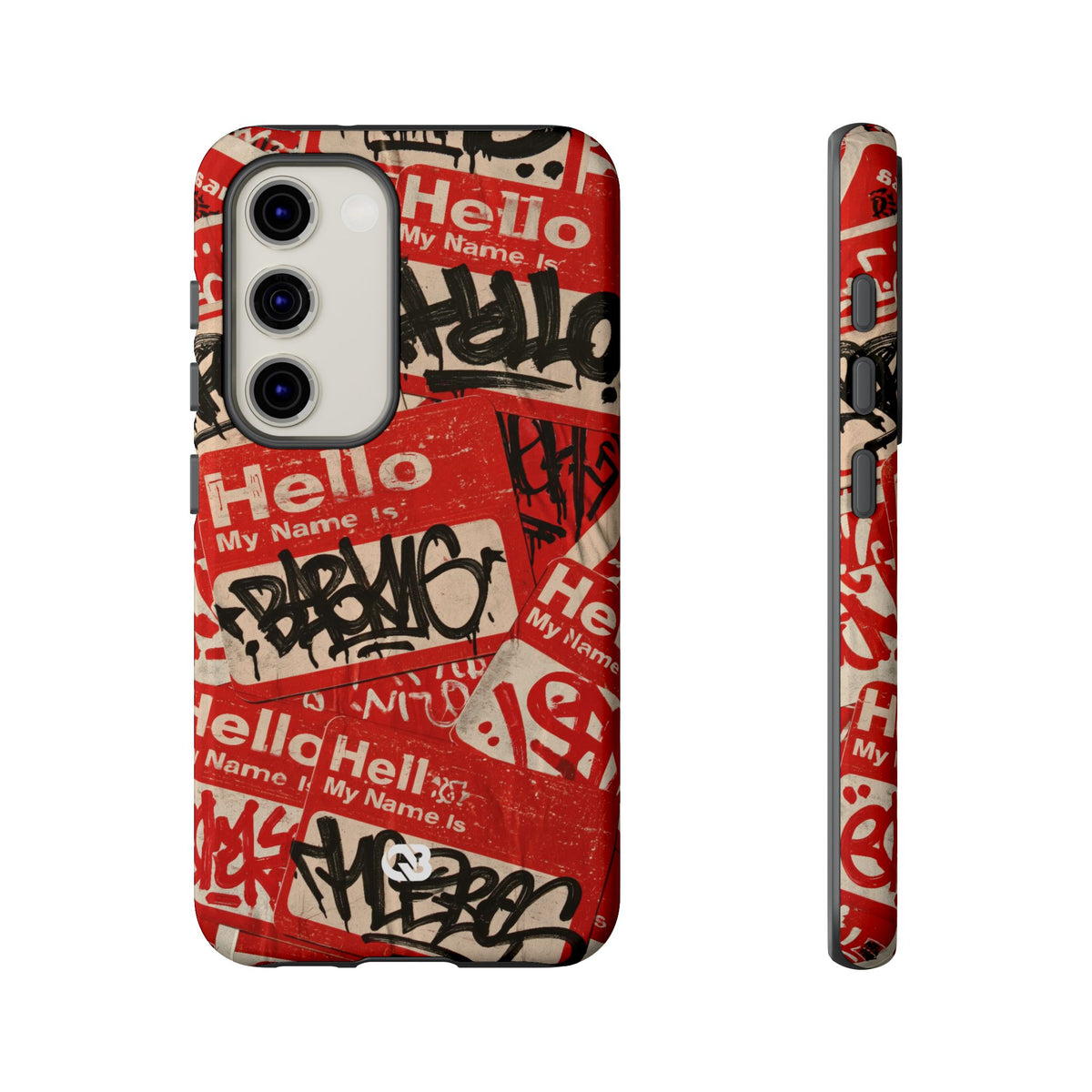 Slap Tag Collage · Tough Phone Case for Samsung · Red