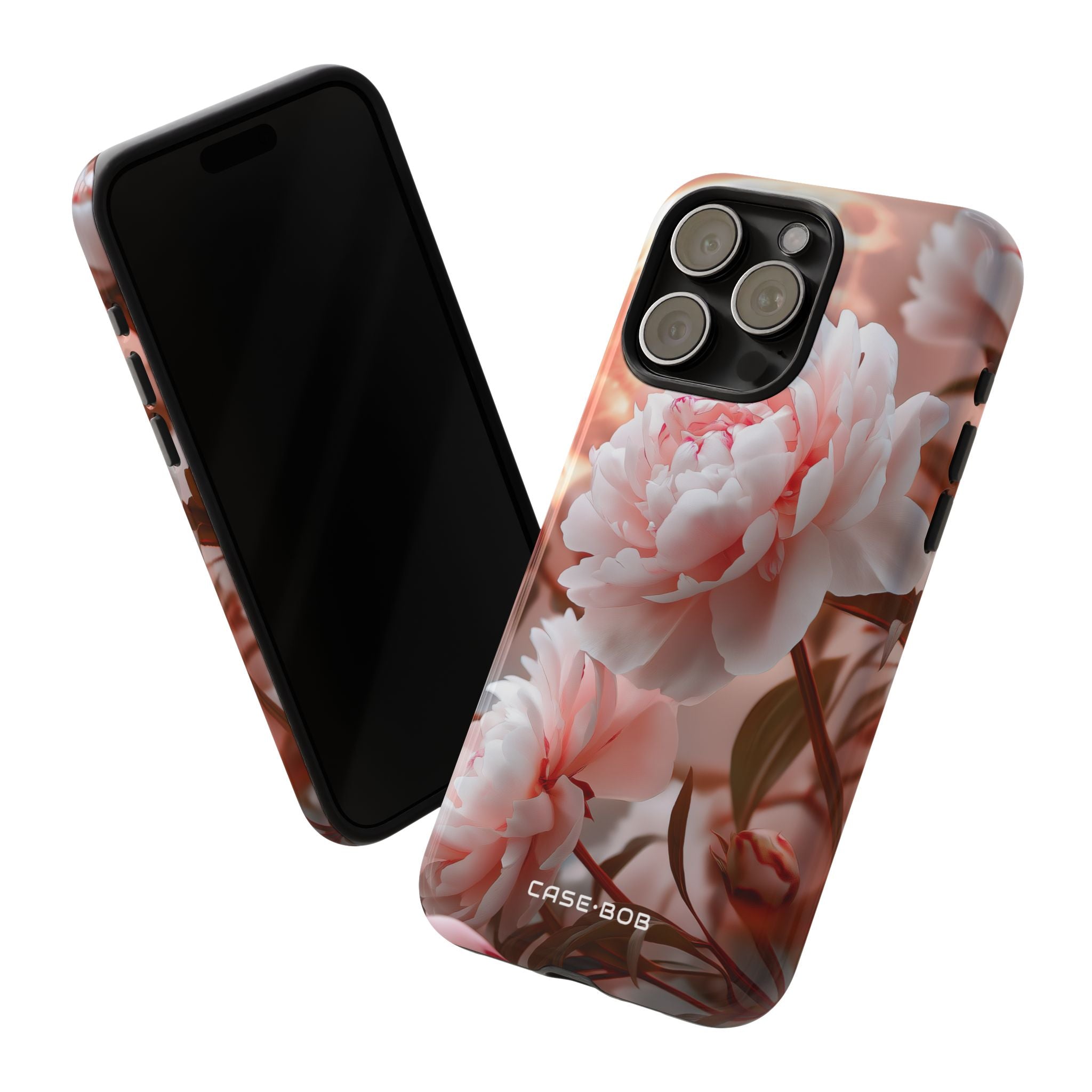 Peony Moonlight iPhone 15 Pro Max Case - Tough