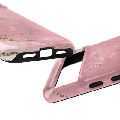 Rose Sparkle Marble · Tough Phone Case for Google Pixel