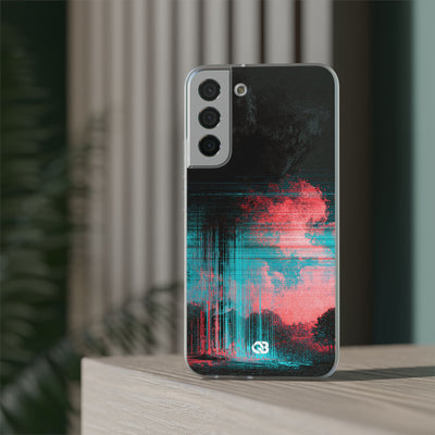 Digital Signal Drift · Lite Phone Case for Samsung · Black
