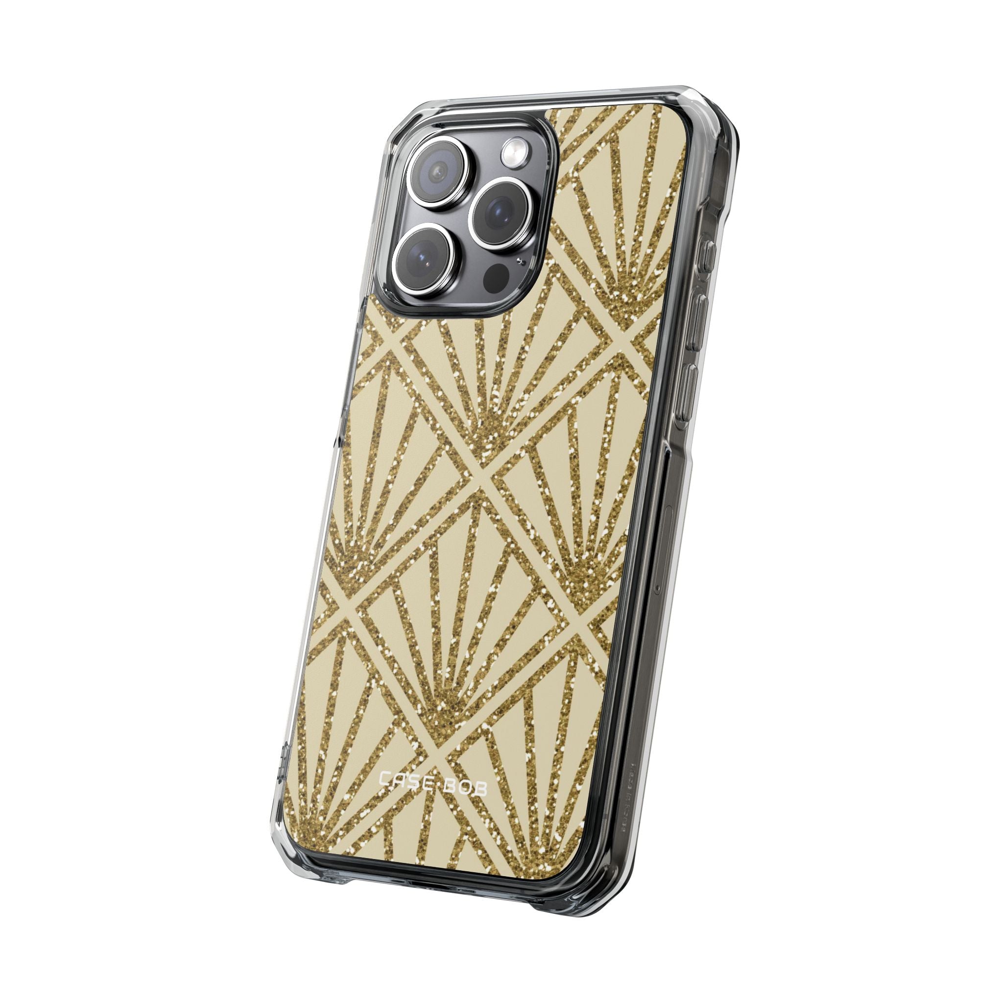 Gold Diamant Strahlen iPhone 15 Pro Max Case - Impact