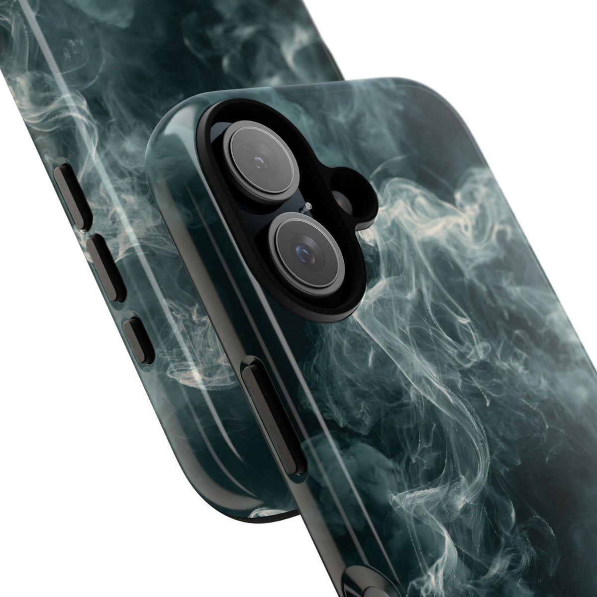 Luminescent Vapor Drift · Tough Phone Case for iPhone · Teal