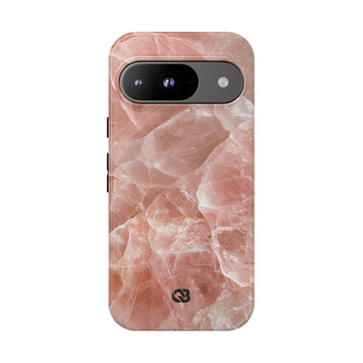 Rose Quartz Facet · Tough Phone Case for Pixel ·  Pink