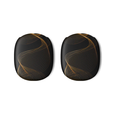Golden Horizon Drift · Hard Case for AirPods Max · Black