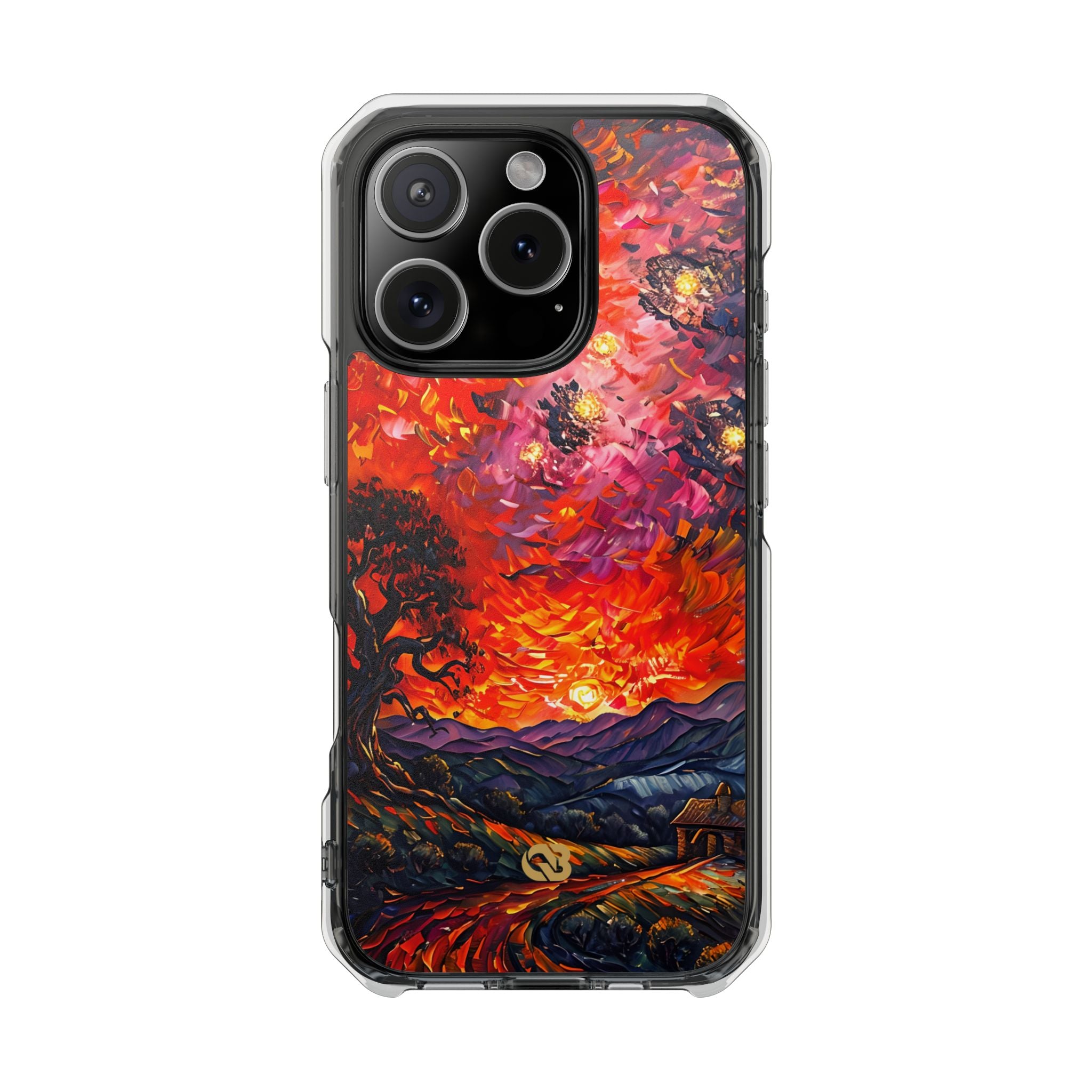 Molten Sky Tree · Impact Phone Case for iPhone · Magsafe