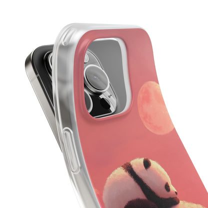 Panda Moonbeam iPhone 16 Pro Skal - Mjuk