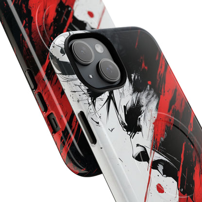 Yelling Profile Burst iPhone 15 Plus Case - Tough+