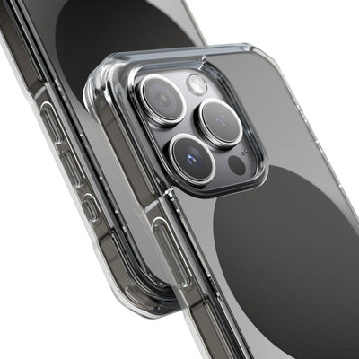 Grey Impact MagSafe Phone Case for iPhone - Matte Onyx Sphere