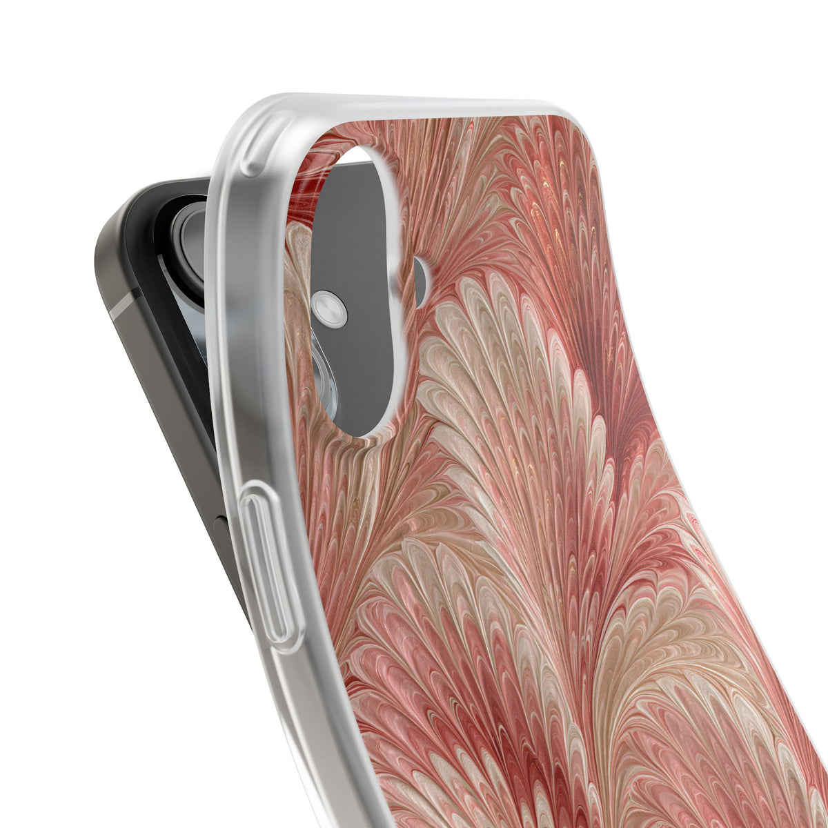 Blush Petal Plume · Lite Phone Case for iPhone ·  Pink