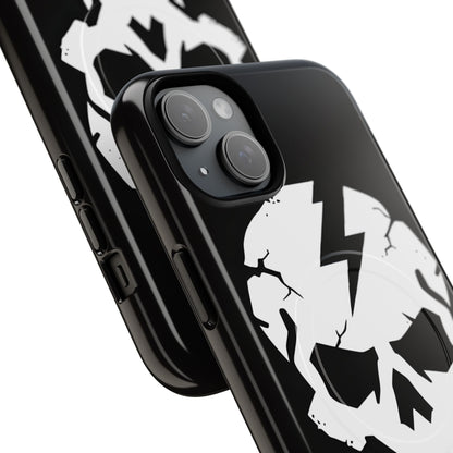 Lightning Skull iPhone 15 Plus Case - Tough+