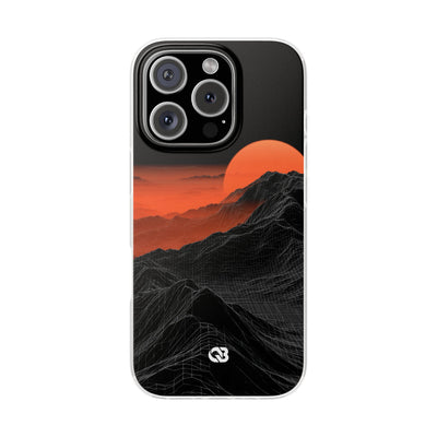 Solar Ridge Mesh · Lite Phone Case for iPhone ·  Black