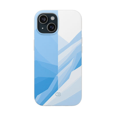 Blue Lite Phone Case for iPhone - Arctic Glacial Ridge