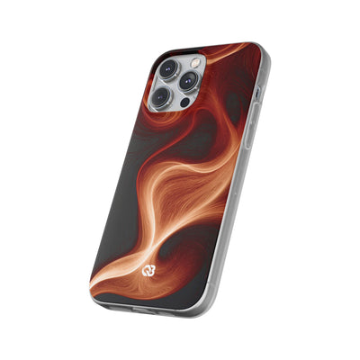Solar Ember Flow · Lite Phone Case for iPhone ·  Orange
