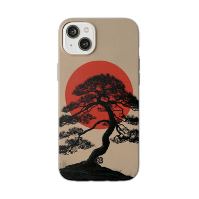Crimson Pine Solitude · Lite Phone Case for iPhone ·  Beige